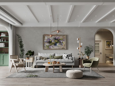 北欧客厅、洗手间