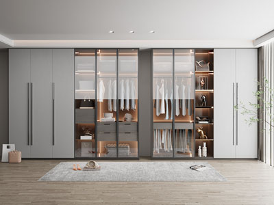 现代衣柜3d模型 现代衣柜