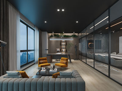 现代董事长、经理办公室