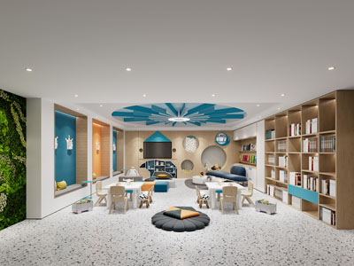 现代幼儿园活动教室