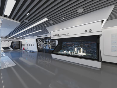 现代城市规划展厅展览