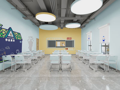 现代学生教室