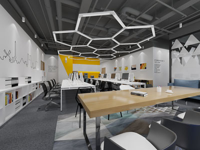 后现代公共办公区