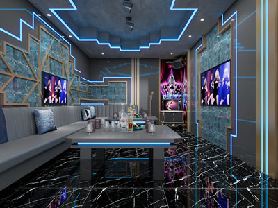 后现代KTV包房