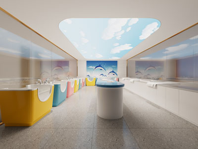 现代婴儿游泳馆