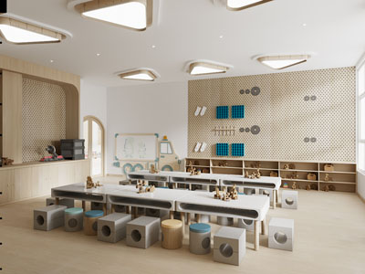 现代幼儿园活动教室