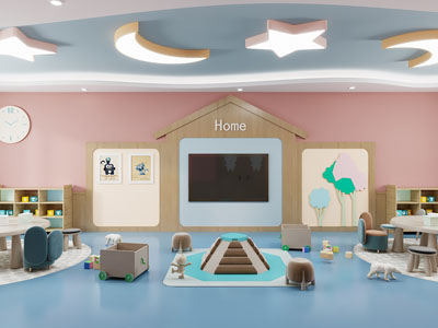 现代幼儿园活动教室