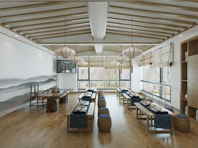 新中式茶文化培训教室