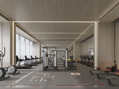 现代健身房