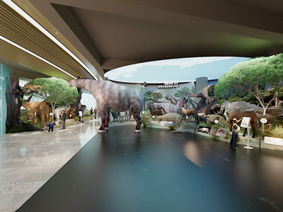 现代恐龙主题公园