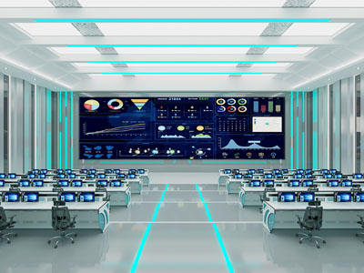 现代指挥控制中心、监控室