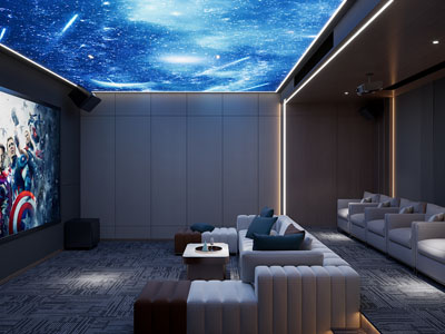 现代影音室、视听室