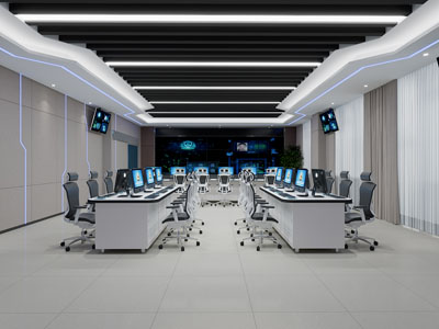 现代指挥控制中心、监控室