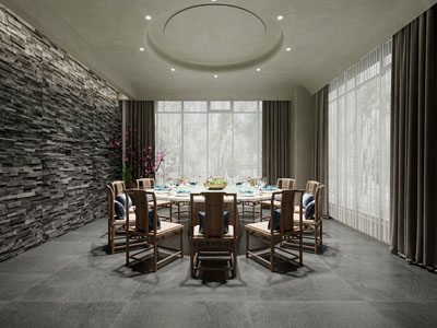 新中式酒店包厢包间