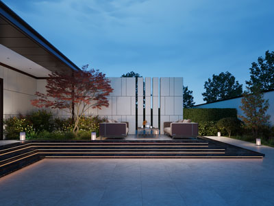 现代庭院景观园艺小品