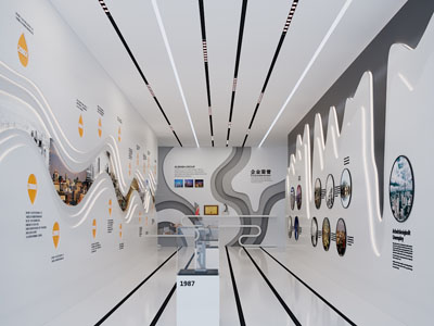 现代企业文化展厅展览