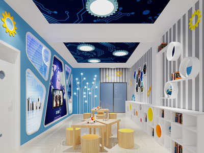 后现代幼儿园活动教室