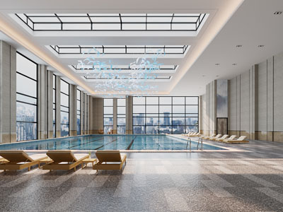 新中式室内游泳馆