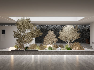 现代室内景观园艺小品