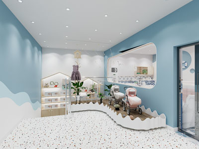 现代婴儿游泳馆