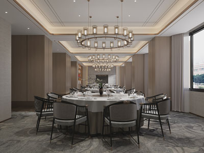 新中式酒店包厢包间