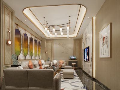 现代轻奢KTV包房