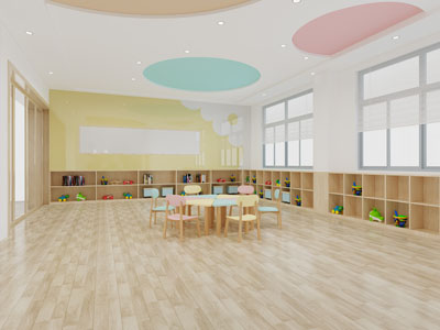 北欧幼儿园活动教室