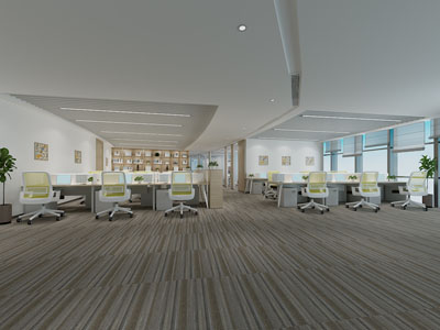 现代公共办公区