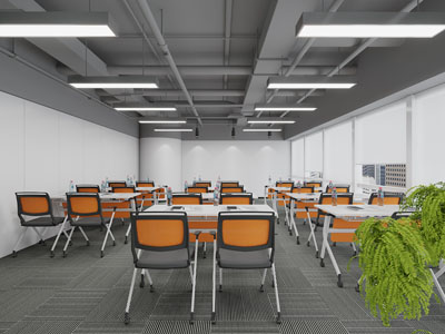 现代公共办公区