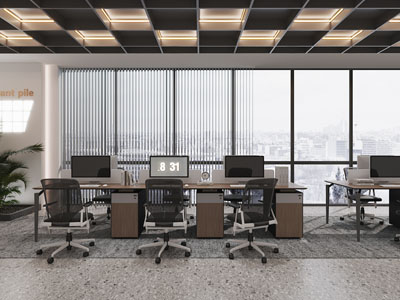 现代公共办公区