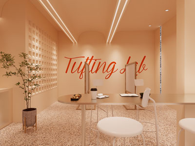 现代手工店接待区