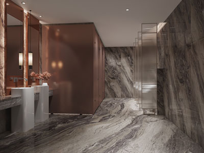 新中式公共卫生间