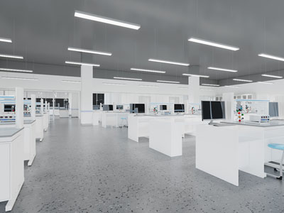 现代公共办公区