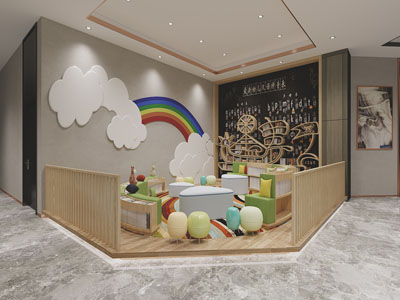 现代儿童娱乐区