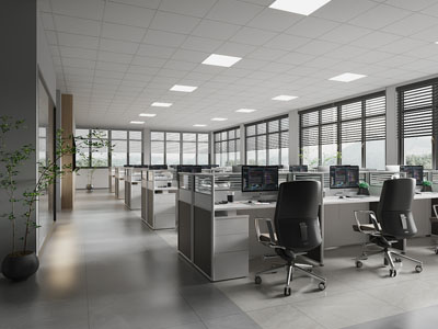 现代公共办公区