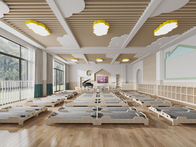 北欧幼儿园多功能活动教室