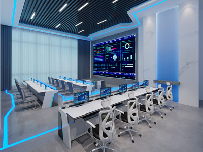 现代指挥室、监控室