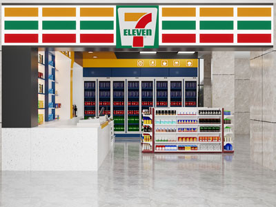 现代零食百货超市、便利店