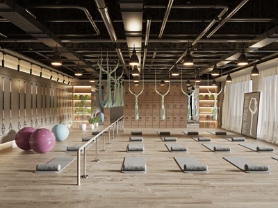 工业loft瑜伽馆
