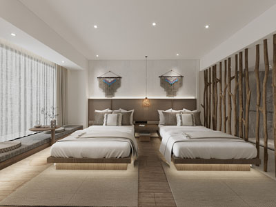 日式民宿酒店客房