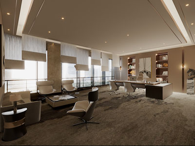 现代董事长、总经理办公室