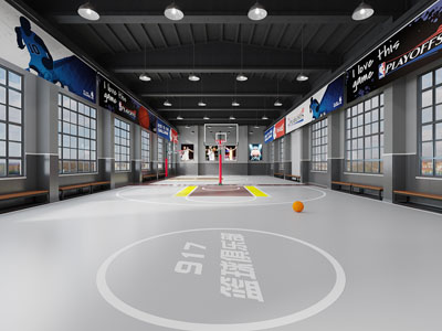 工业loft篮球馆