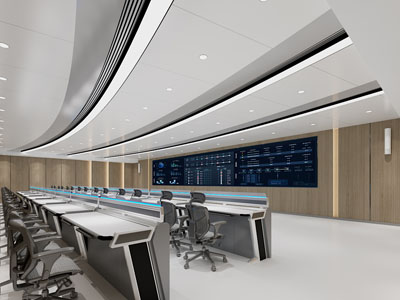 现代指挥控制中心、监控室