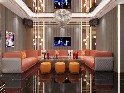 现代轻奢KTV包房