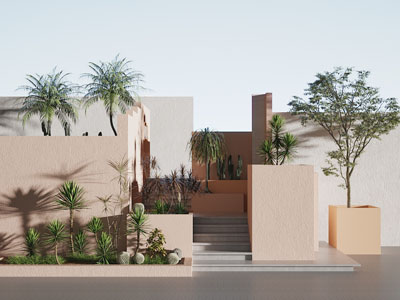 现代庭院景观园艺小品