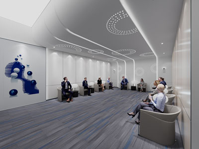 现代贵宾室、会客厅、接待厅