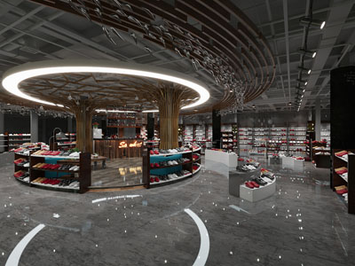 工业loft鞋子专卖店