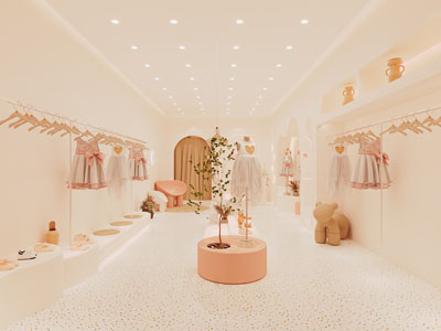 侘寂风童装专卖店