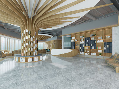 现代阅览室、图书馆、书吧