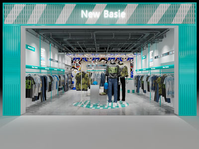 工业loft男装运动装专卖店